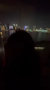 一起欣赏下钱塘江的夜景