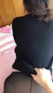 女大穿好黑丝让我操